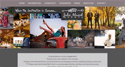 Desktop Screenshot of julieatwoodevents.com